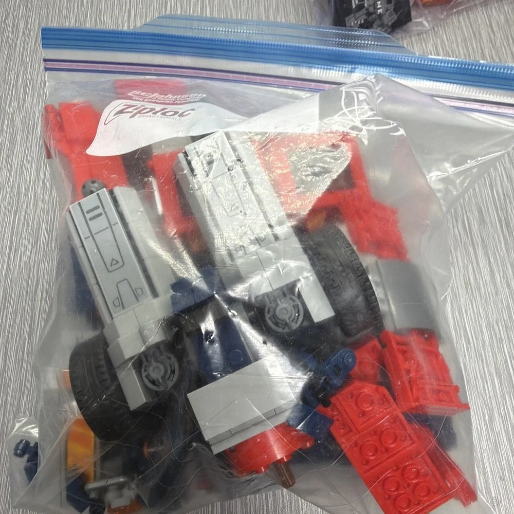 LEGO‎ Optimus Prime Transformers 10302 Incomplete Parts Lot Partial Build